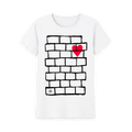 White Printed T-shirt Front