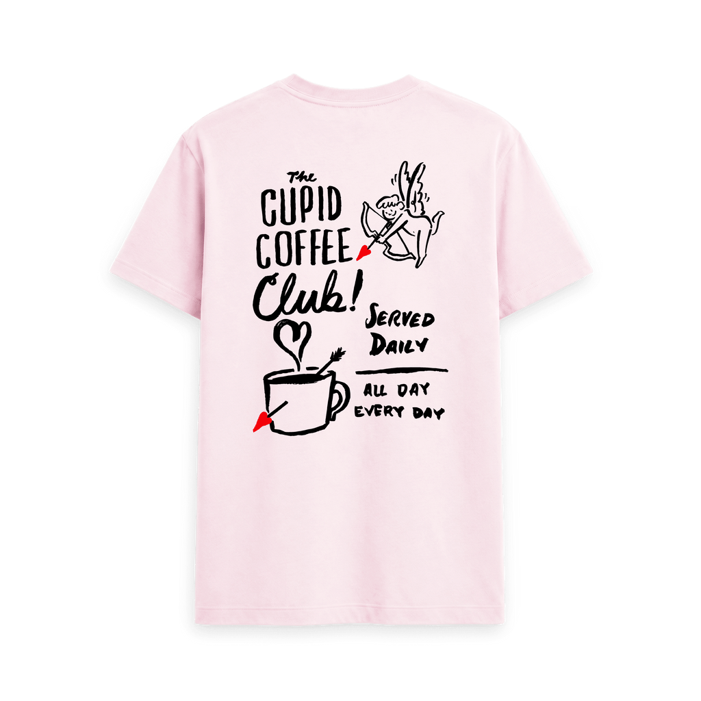 Pink Printed T-shirt Back
