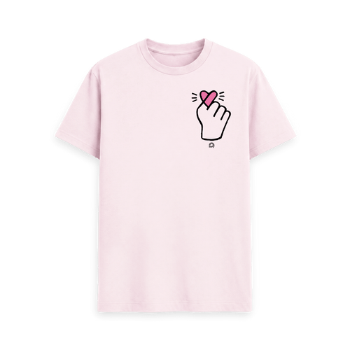 Pink Printed T-shirt Front