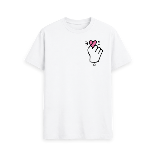 White Printed T-shirt Front