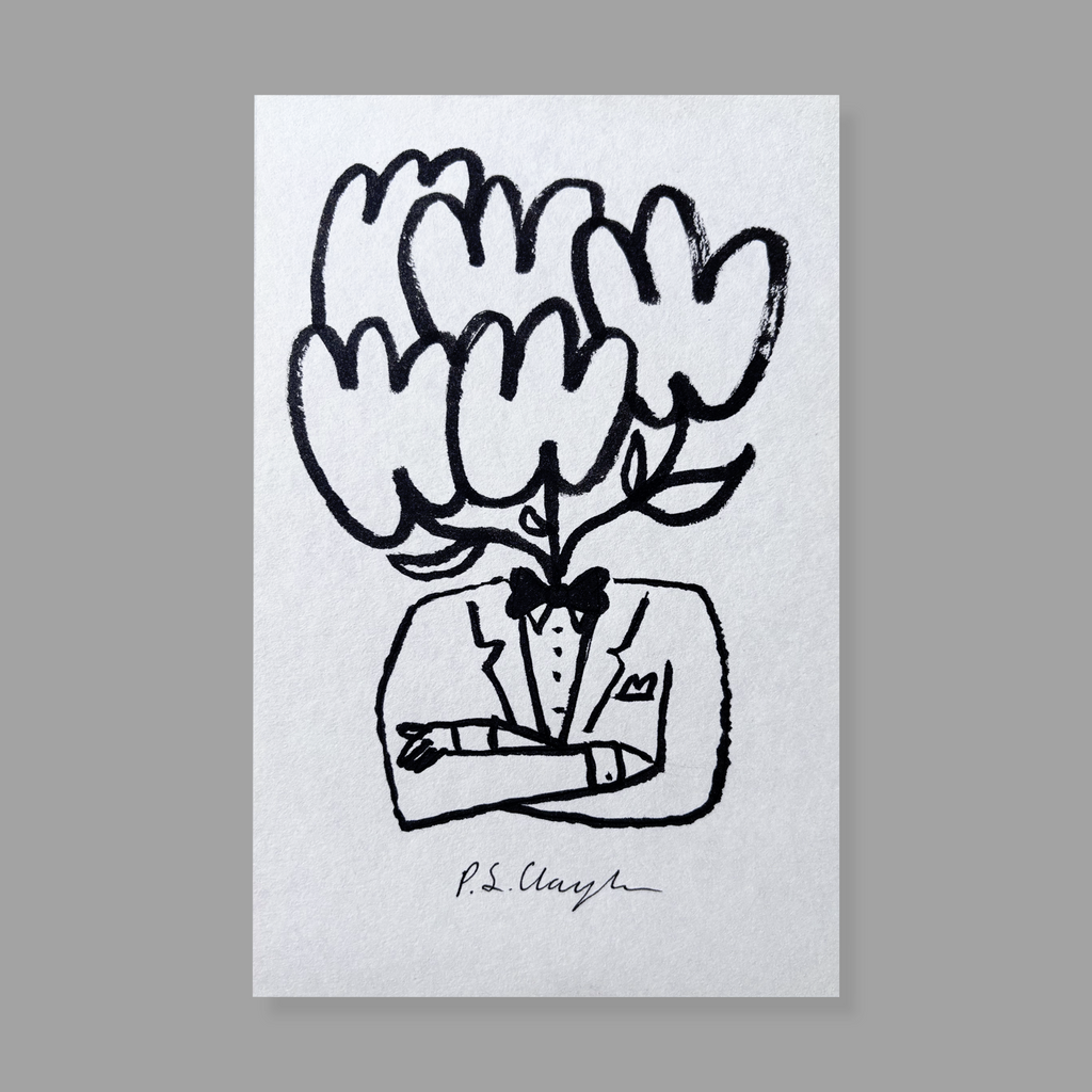 Flower Head Original Art Painting