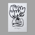 Flower Head Original Art Painting