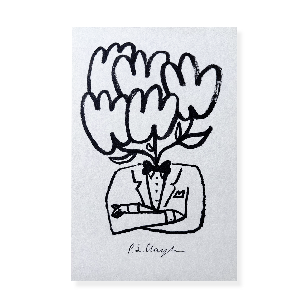 Flower Head Original Art Painting