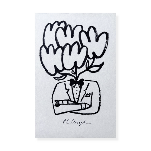 Flower Head Original Art Painting
