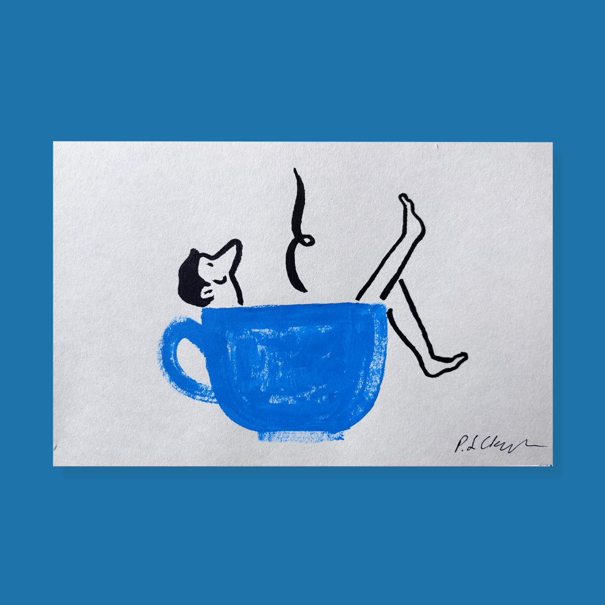 Coffee Comfort Original Art Painting