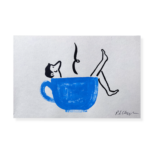 Coffee Comfort Original Art Painting