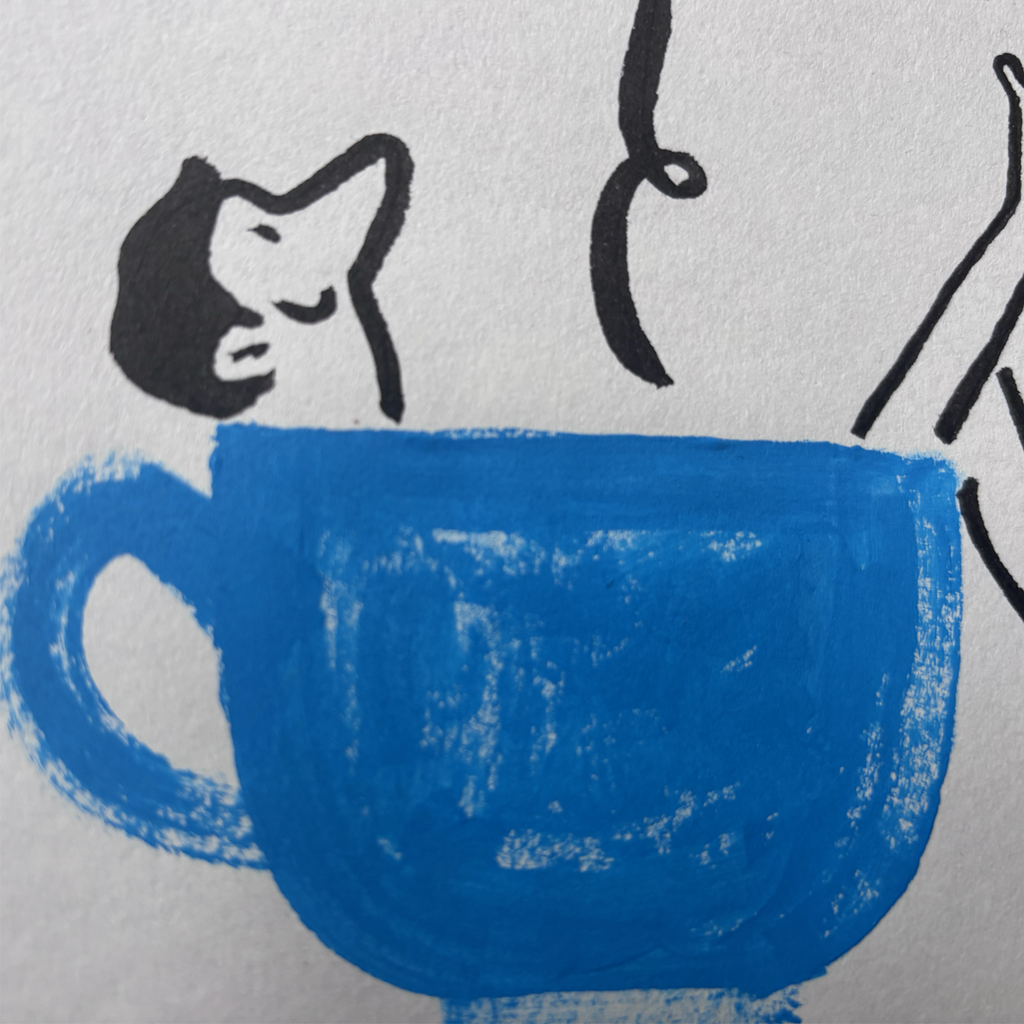 Coffee Comfort Original Art Painting