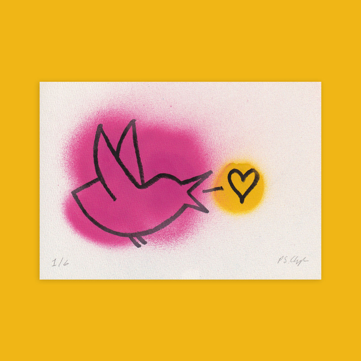 Spray Paint & Ink: A Limited Pop Art Bird Collection