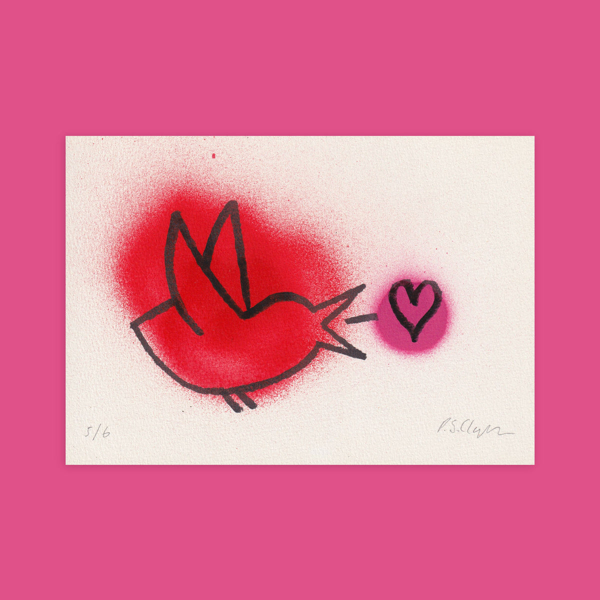 Spray Paint & Ink: A Limited Pop Art Bird Collection