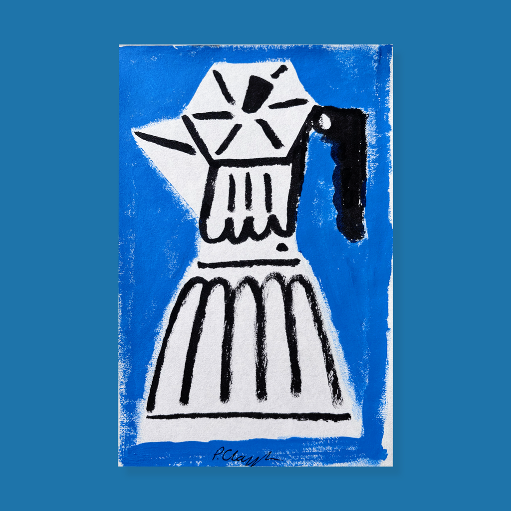 Moka Pot Original Art Painting