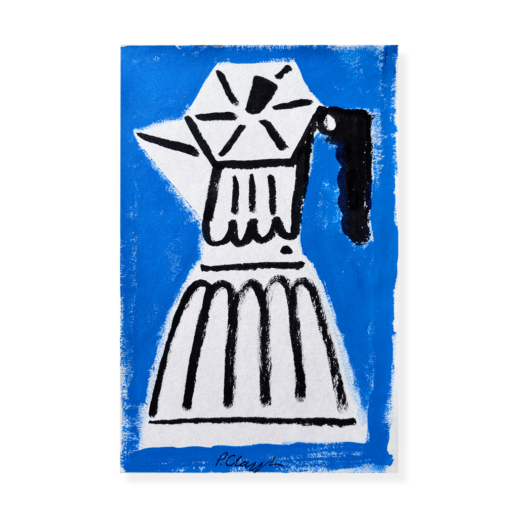 Moka Pot Original Art Painting