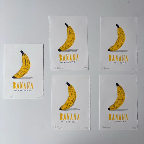 Banana In Fruitero - Limited Edition Nirvana Inspired Art