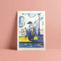 Rainy Afternoon Limited Edition A3 Riso Poster